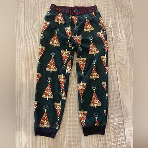 Old Navy Boys Size M Christmas Fleece Pajama Pants